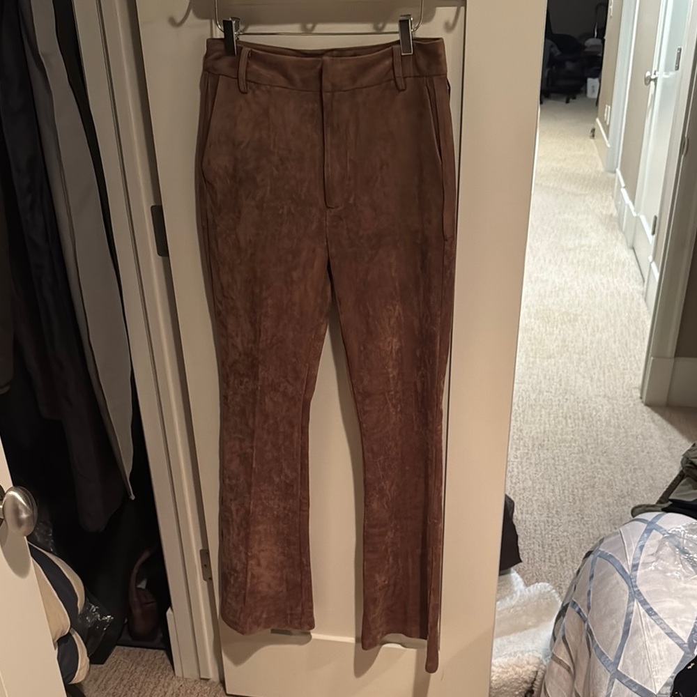 Blank NYC Tan Corduroy Pants Casual Style